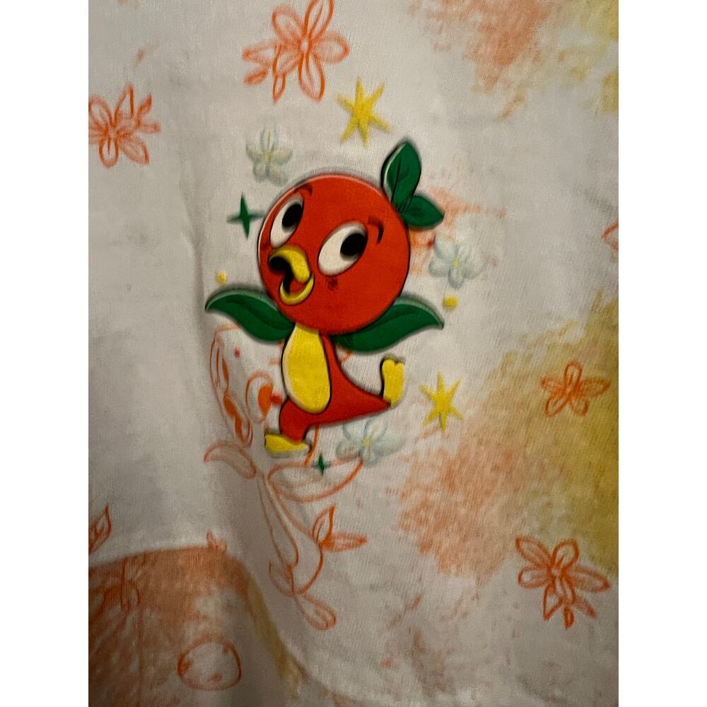 Disney Parks EPCOT Flower & Garden Festival Orange Bird Spirit Jersey S Tie Dye - Picture 6 of 7